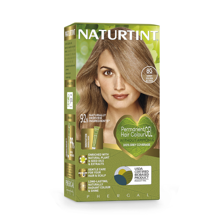 Naturtint Permanent Hair Colour 8G (Sandy Golden Blonde) image 1