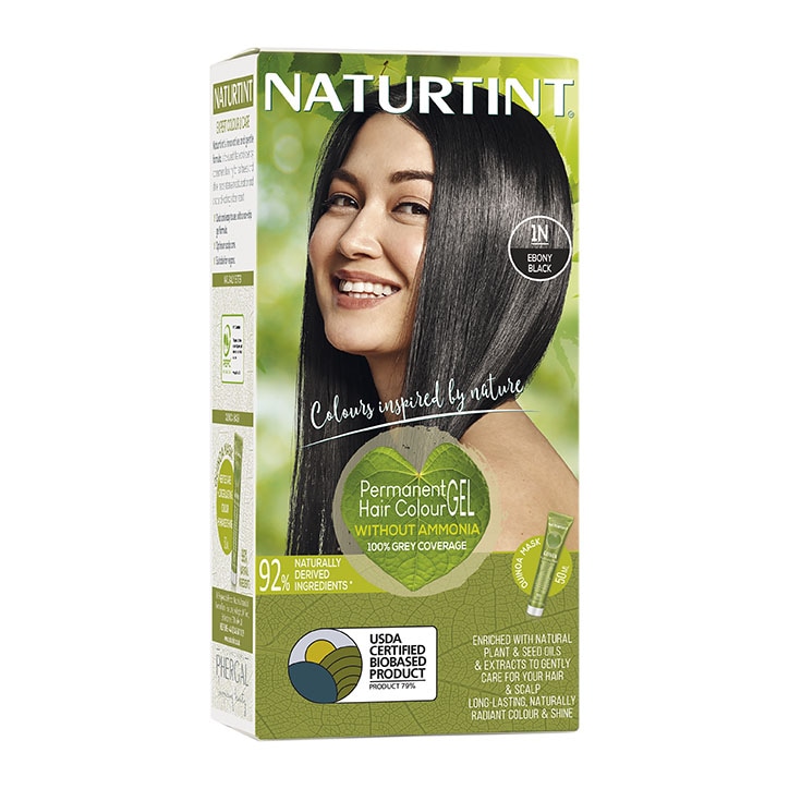 Naturtint Permanent Hair Colour 1N (Ebony Black)-1