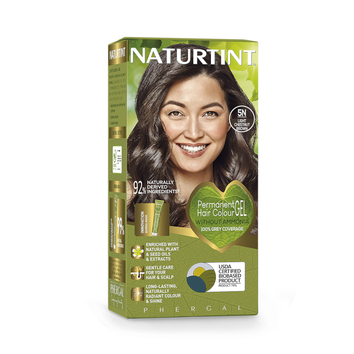 Naturtint Permanent Hair Colour 5N (Light Chestnut Brown) image 1