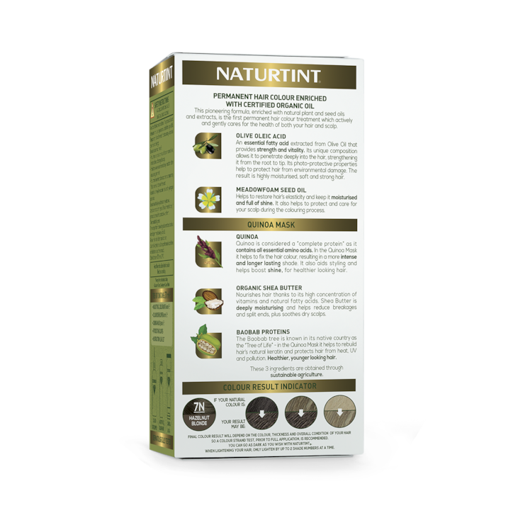 Naturtint Permanent Hair Colour 7N (Hazelnut Blonde) image 5