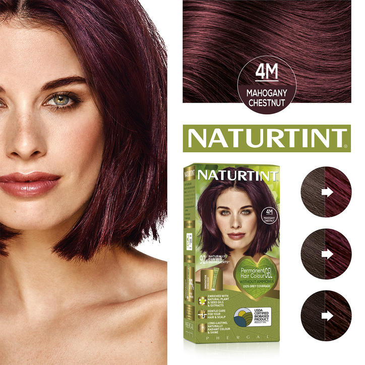 Naturtint Permanent Hair Colour 4M (Mahogany Chestnut) image 6