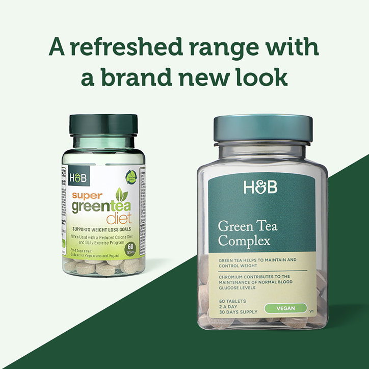Holland & Barrett Green Tea Complex 60 Tablets image 3