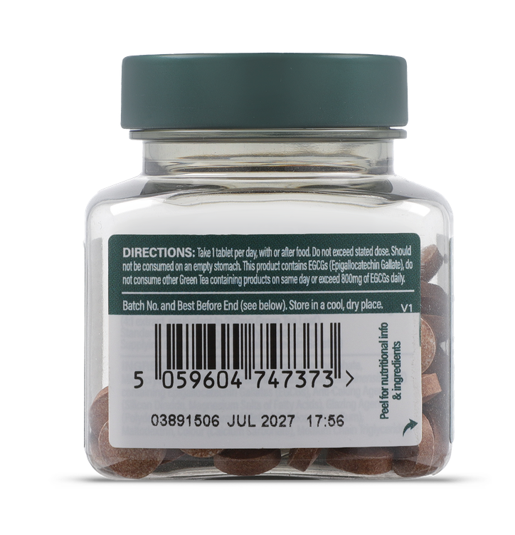Holland & Barrett Green Tea Extract 315mg 90 Tablets image 2