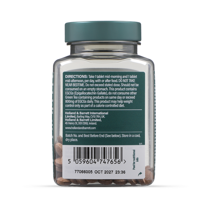 Holland & Barrett Fat Metaboliser 120 Tablets image 2