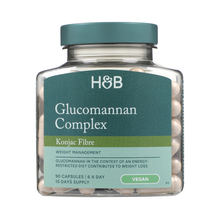 Holland & Barrett Glucomannan Complex 60 Capsules image 1