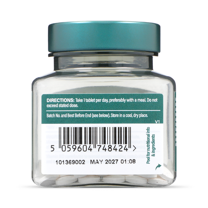 Holland & Barrett Vitamin B12 100ug 60 Tablets image 2