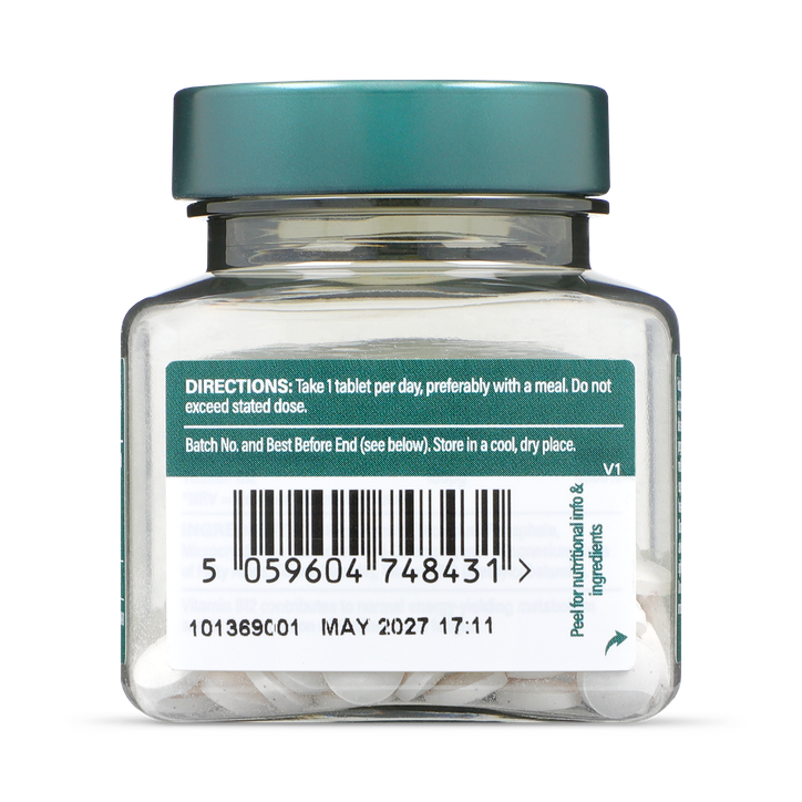 Holland & Barrett Vitamin B12 100ug 120 Tablets image 2