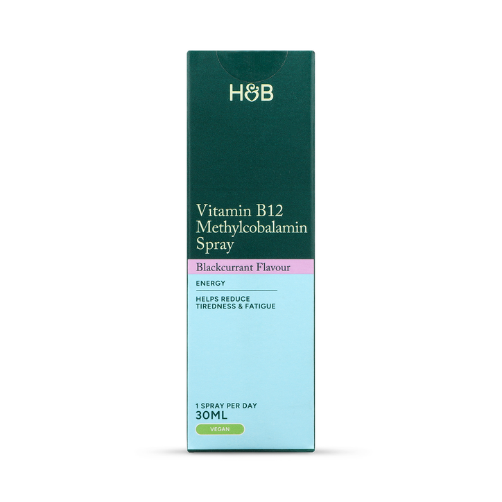 Holland & Barrett B12 250Ug Blackcurrant Flavour 30Ml Spray