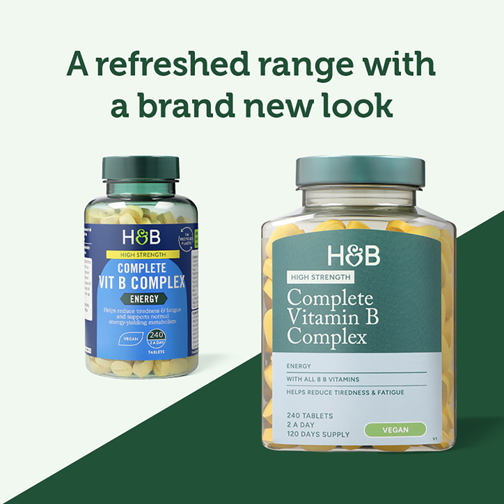 Holland & Barrett High Strength Complete Vit B Complex 240 Tablets image 3