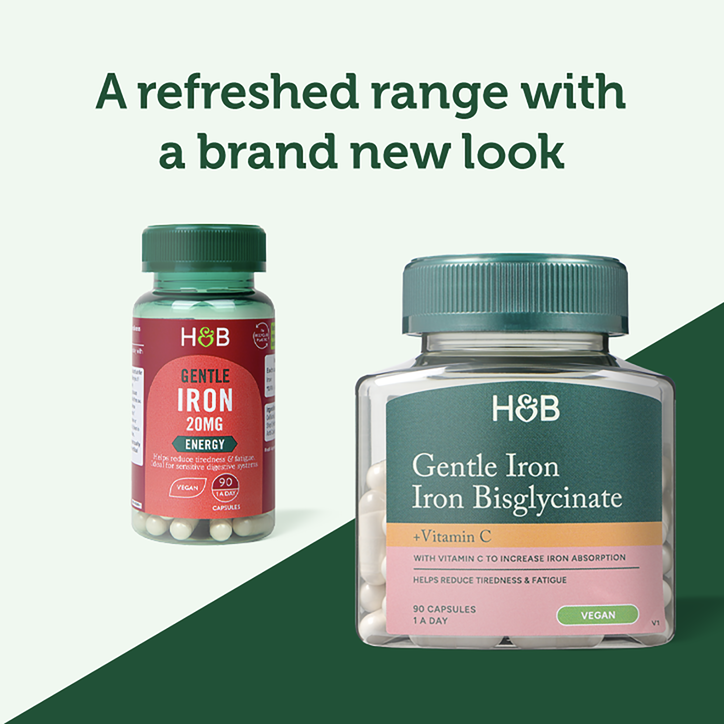 Holland & Barrett Gentle Iron 20mg 90 Capsules image 3
