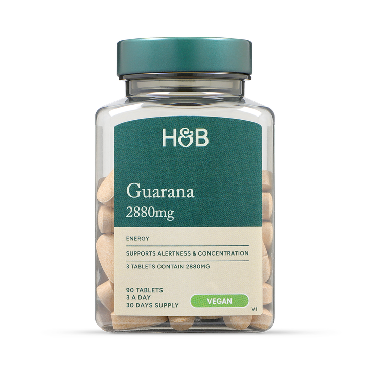 Holland & Barrett Medium Strength Guarana Tablets - 90 tablet
