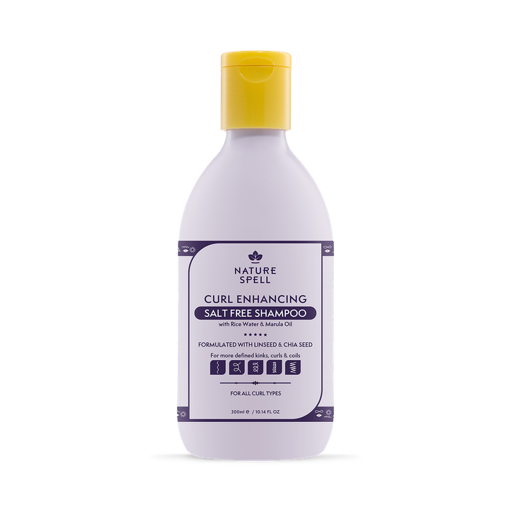 Nature Spell Curl Enhancing Salt Free Shampoo 300ml