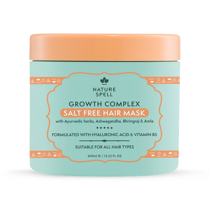 Nature Spell Growth Complex Salt Free Hair Mask 400ml