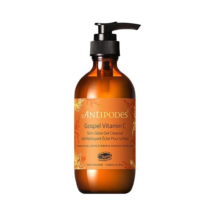 Antipodes Gospel Vitamin C Skin-Glow Gel Cleanser 200ml image 1