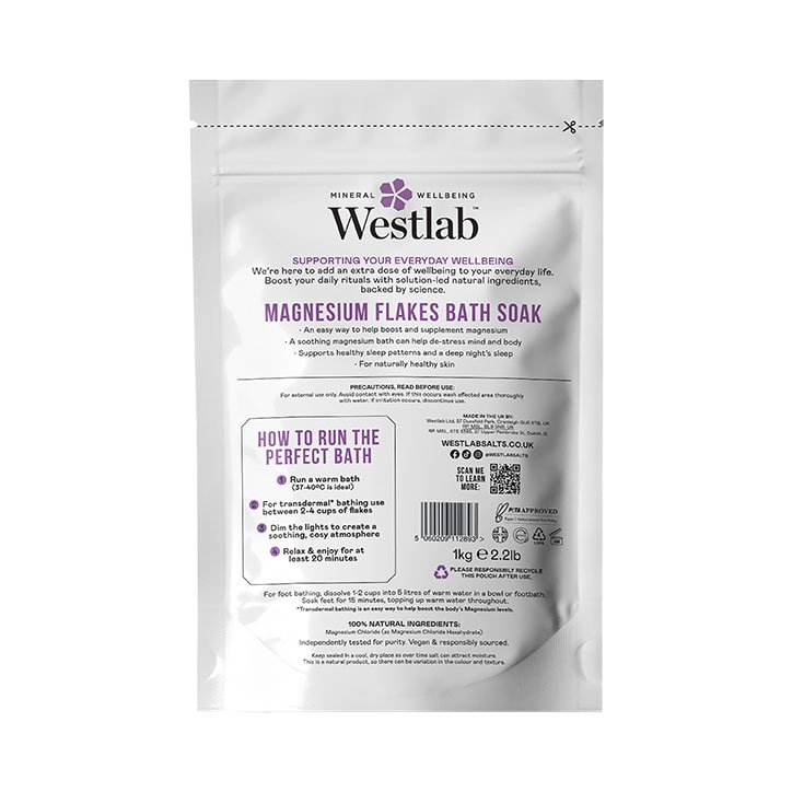 Westlab Magnesium Flakes 800g image 2