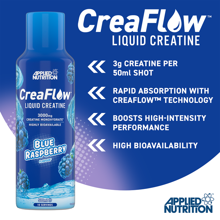 Creatine Liquid Creaflow Blue Raspberry 500ml image 3