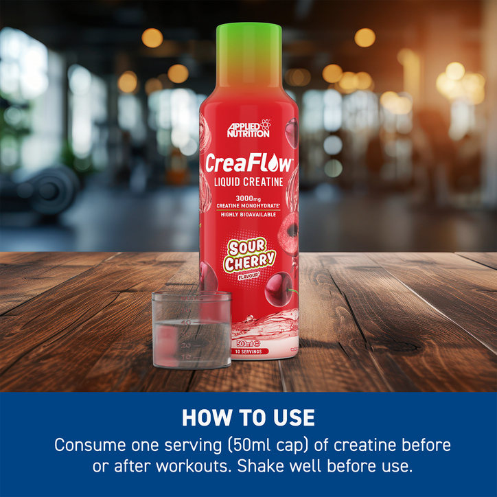 Creatine Liquid Creaflow Sour Cherry 500ml image 2