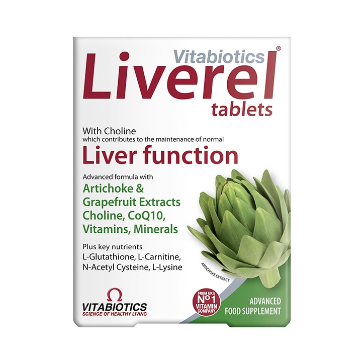 Vitabiotics Liverel 60 Tablets-1