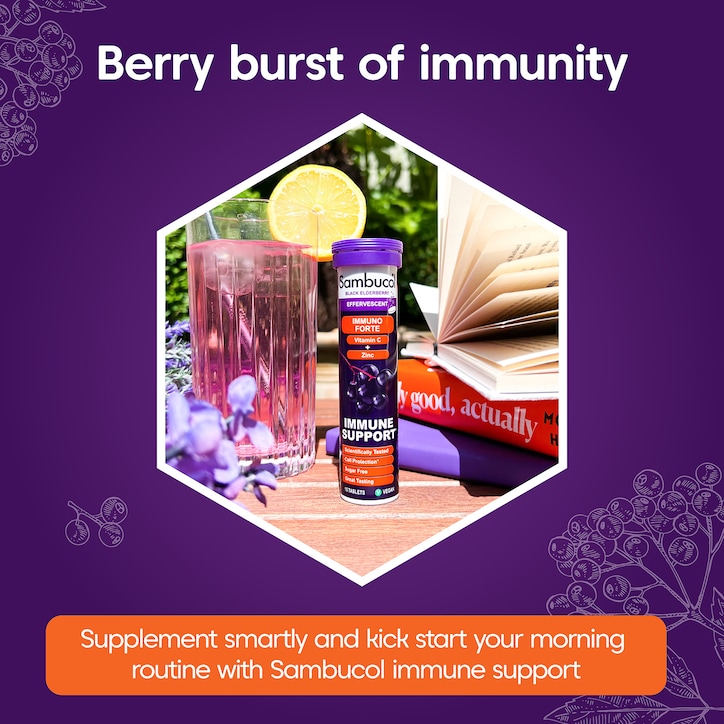 Sambucol Immuno Forte 15 Effervescent Tablets image 5