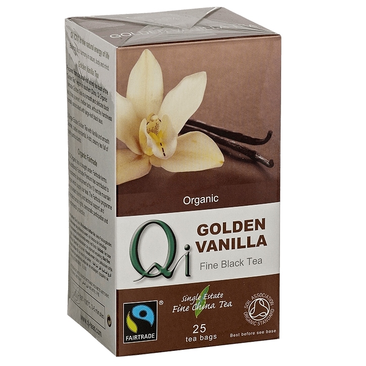Qi Teas Organic Fairtrade Golden Vanilla-1