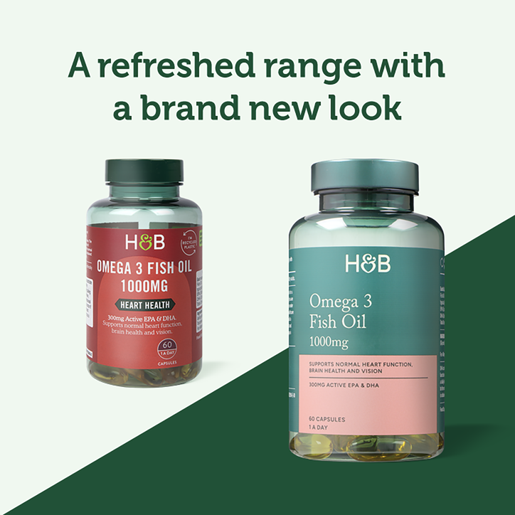 Holland & Barrett Omega 3 Fish Oil 1000mg 60 Capsules image 3