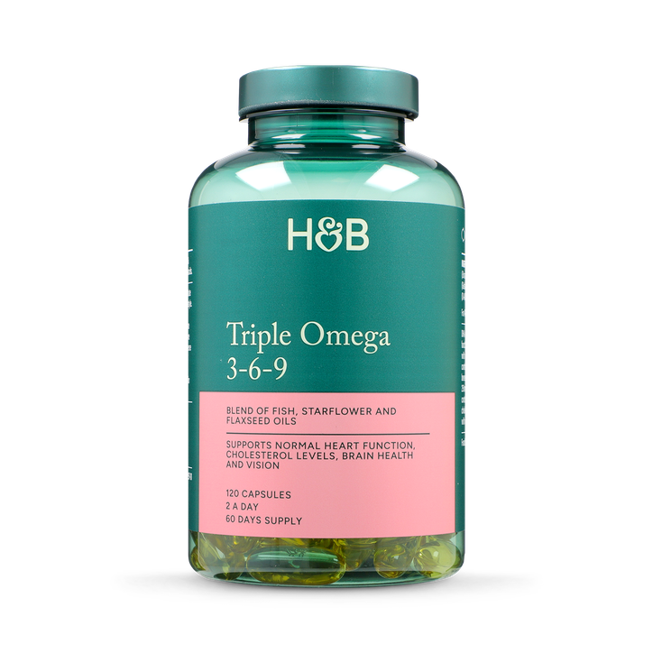 Holland & Barrett Triple Omega 3-6-9 120 Capsules image 1