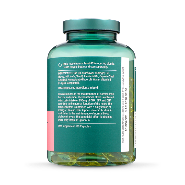Holland & Barrett Triple Omega 3-6-9 120 Capsules image 2