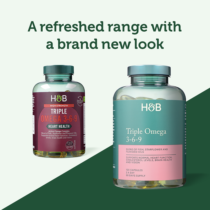 Holland & Barrett High Strength Triple Omega 3-6-9 120 Capsules image 3