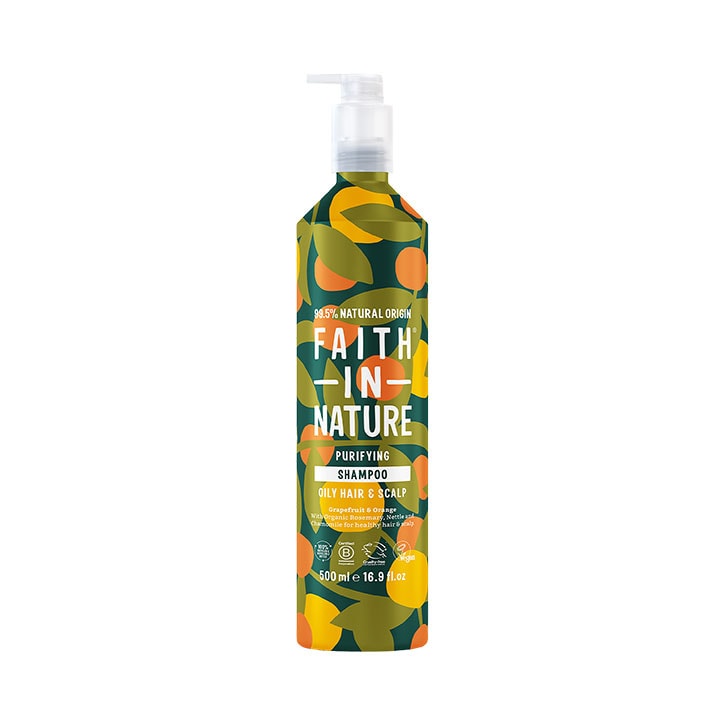 Faith in Nature Grapefruit & Orange Shampoo - 500ml Aluminium image 1