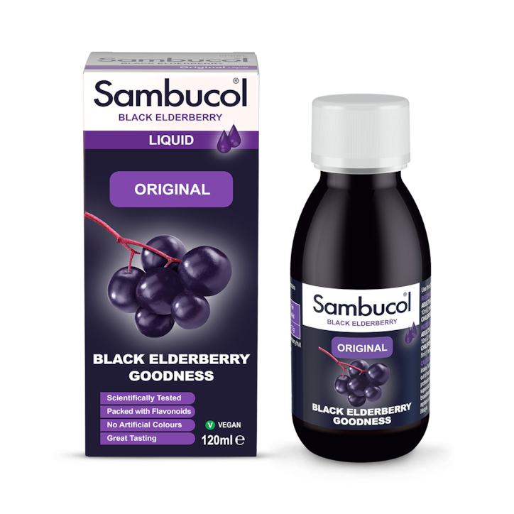 Sambucol Original Black Elderberry Formula 120ml image 1
