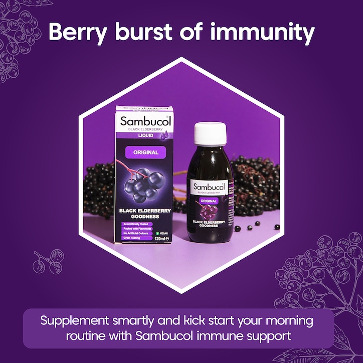 Sambucol Original Black Elderberry Formula 120ml image 4