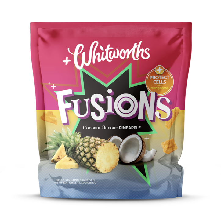 Whitworths Fusions Coconut Pineapple 80g image 1