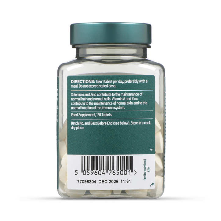 Holland & Barrett Selenium + Zinc & Vits A, C & E 120 Tablets image 2