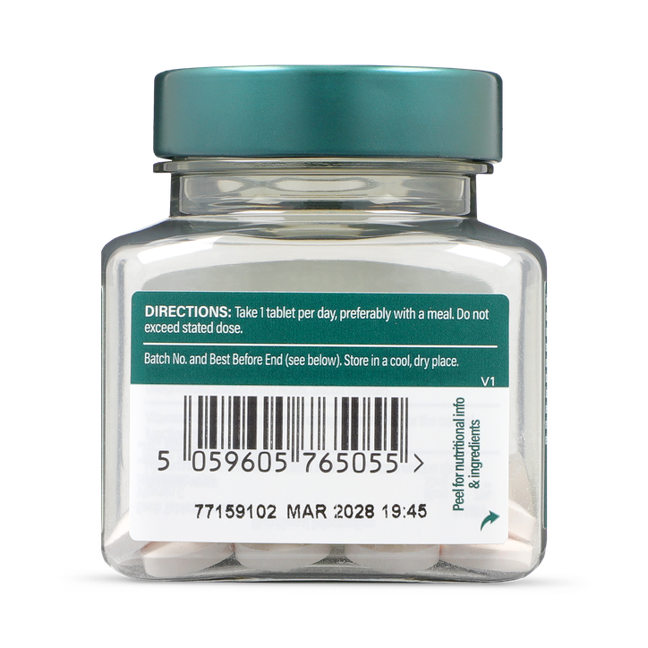 Holland & Barrett High Strength Hyaluronic Acid 50mg 30 Tablets image 2