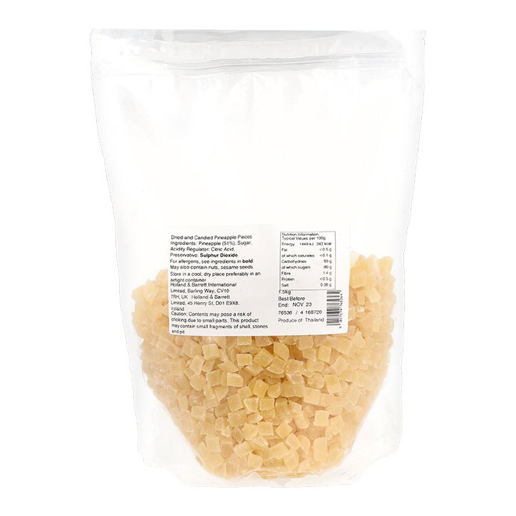 Holland & Barrett Pineapple Pieces 1.5kg image 2