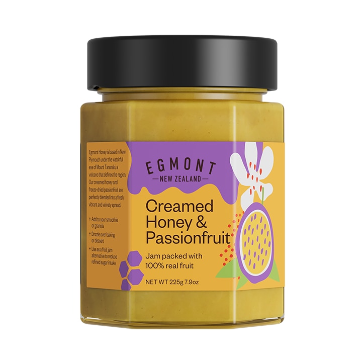 Egmont Creamed Honey & Passionfruit 225g image 1