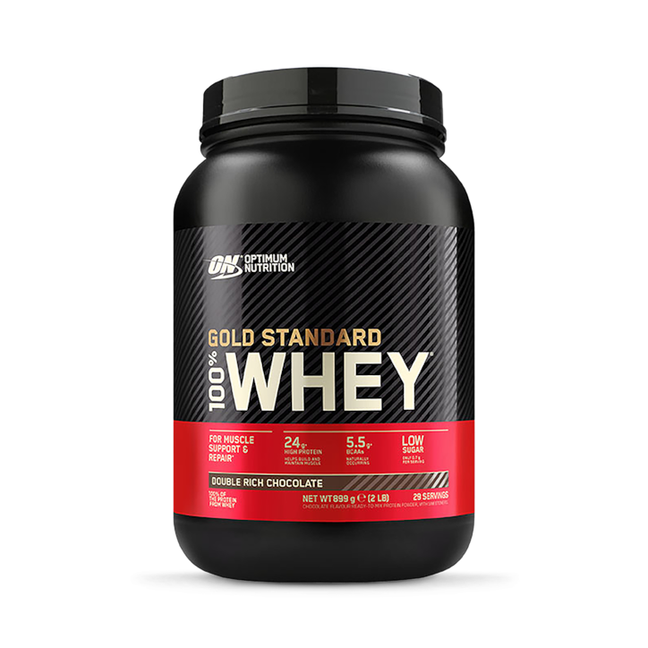 Optimum Nutrition Gold Standard 100% Whey Protein Double Rich Chocolate 899g image 1