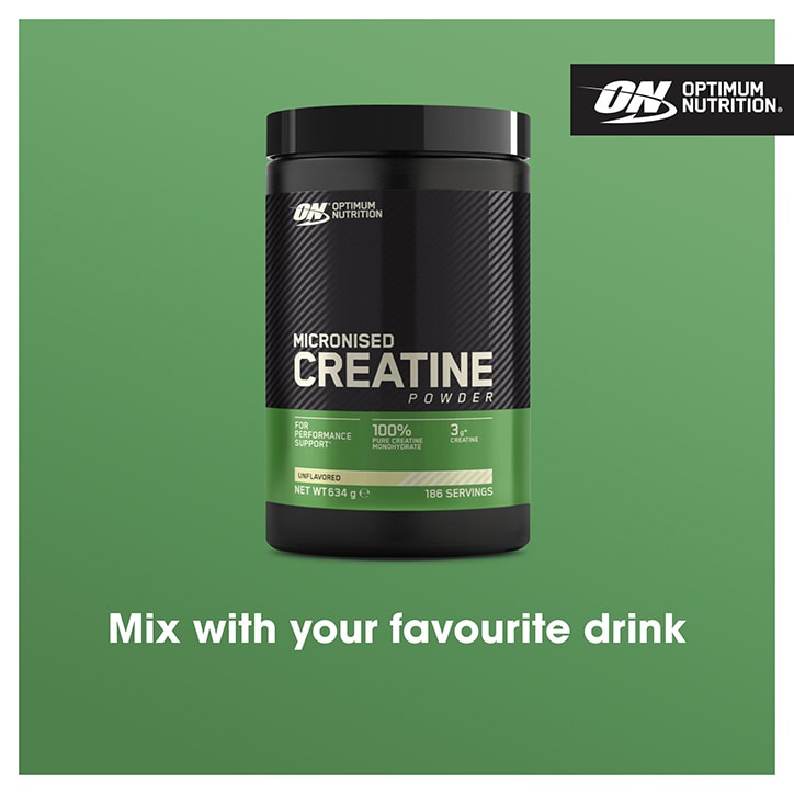 Optimum Nutrition Micronised Creatine Monohydrate 634g image 4