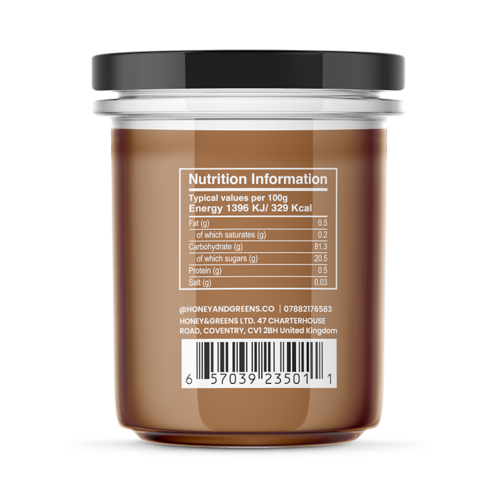 Honey & Greens British Honey with Cinnamon 240g image 3