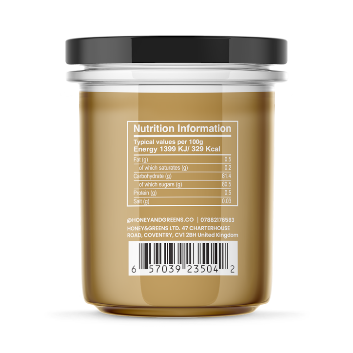Honey & Greens British Honey with Lemon 240g image 2