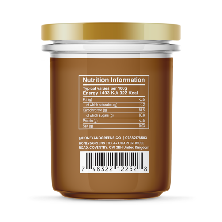 Honey & Greens British Apple Orchard Honey 240g image 3
