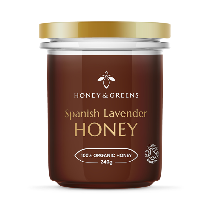 Honey & Greens Organic Lavender Honey 240g image 1