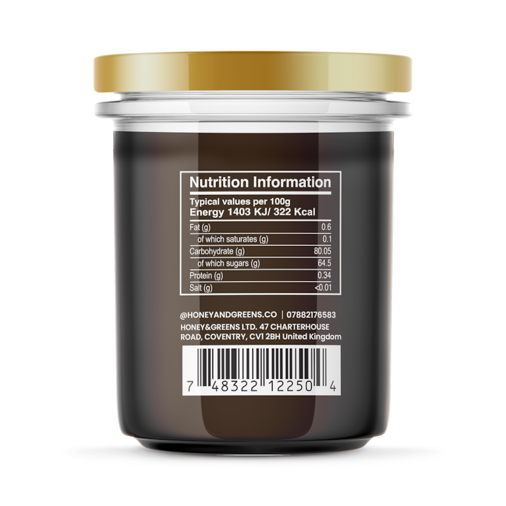 Honey & Greens Organic Oak Honey TA15+ 240g image 3