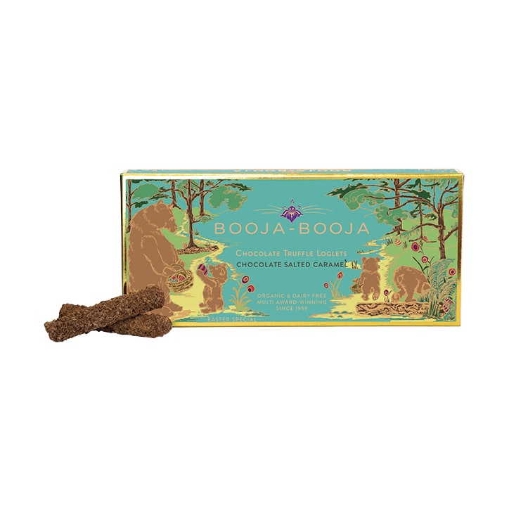 Booja Booja Salted Caramel Chocolate Truffle Loglets 115g image 1