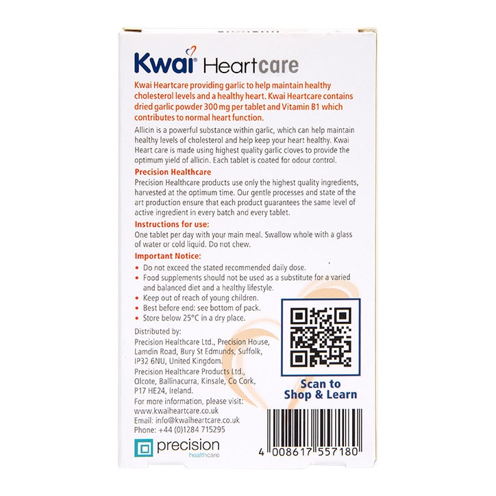 Kwai Heartcare One-a-Day 30 Tablets image 2