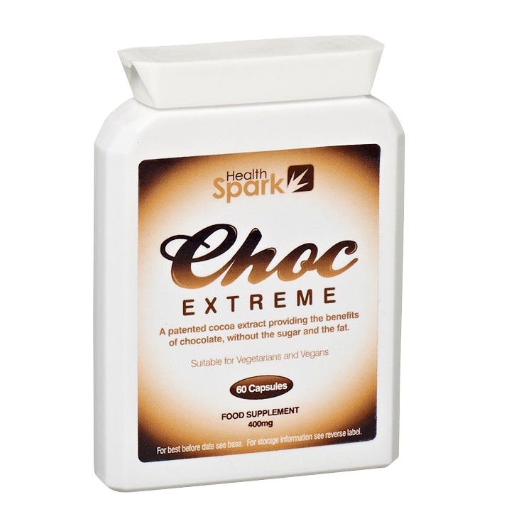 Health Spark Choc Extreme with Chocamine Cocoa Extract Capsules-1