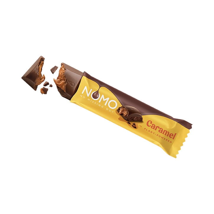 NOMO Caramel Chocolate Easter Egg & Bar 154g image 3