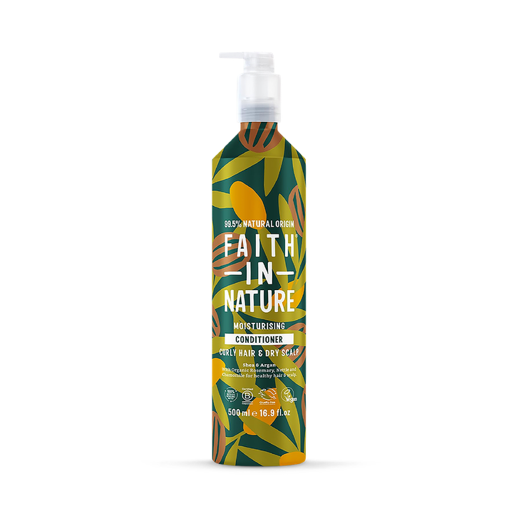 Faith In Nature Conditioner Shea & Argan for Curly Hair 500ml Aluminium
