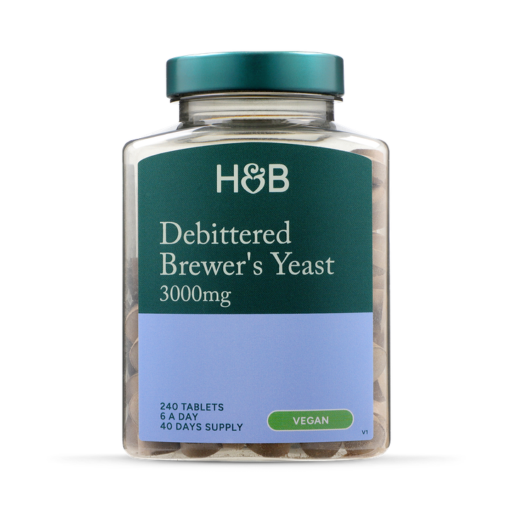 Holland & Barrett Debittered Brewer's Yeast 240 Tablets image 1