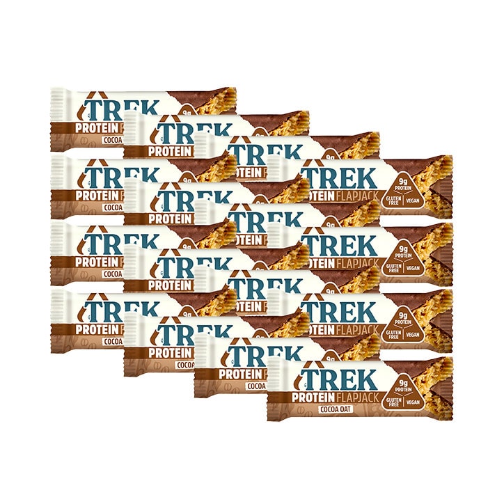 TREK Cocoa Oat Flapjack 16x 50g image 1